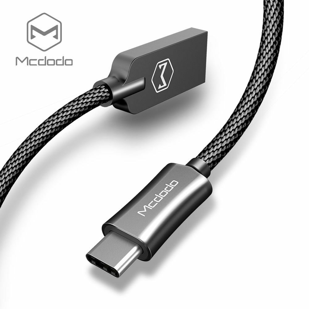 

Mcdodo Type-C Micro USB Fast Charging Data Sync Nylon Cable Cord for Android