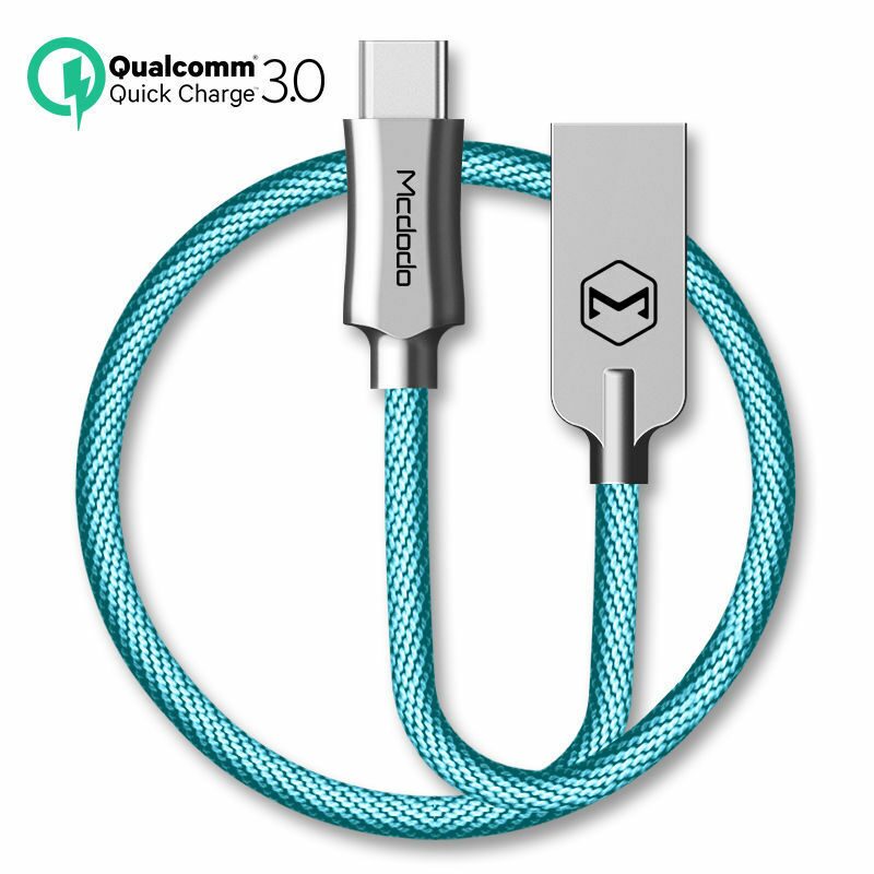 

Mcdodo USB-C Type-C3 0 Quick Charging Data Sync Cable Samsung Note 8 9 S9 Switch