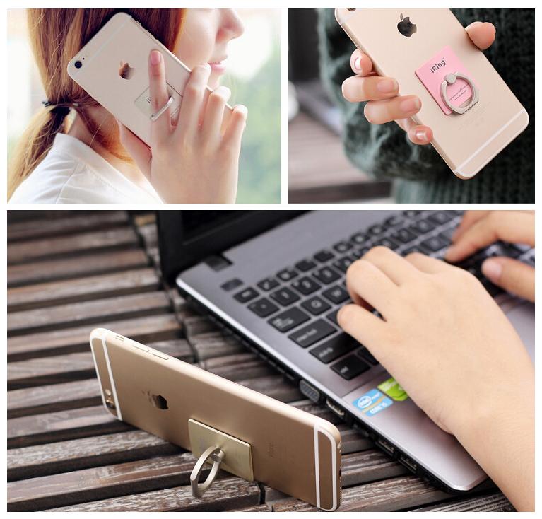 Buy Metal Mobile Phone Ring Holder With Universal 360 Rotation
