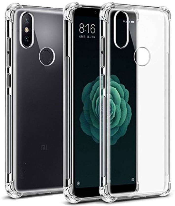 

CREATIVO Rubber Back Cover For Xiaomi Redmi Note 6 Pro ( Transparent )