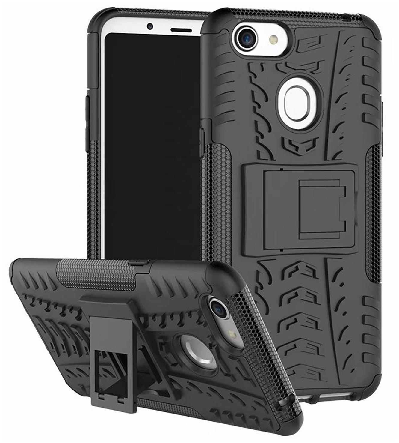 Siddharth Polycarbonate Back Cover For Mi Redmi 3S Prime Black by Siddharth Enterprise