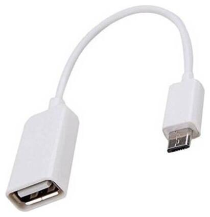 

Micro USB OTG Data Cable for Mobile Phone Tablet Whihte color