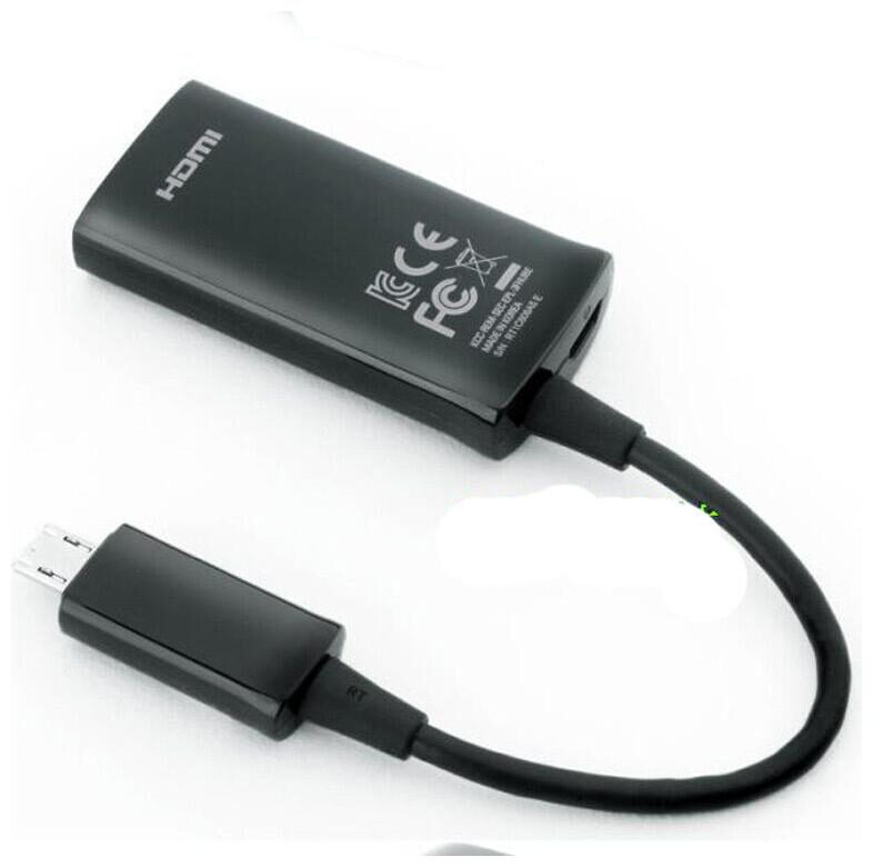 

Micro USB To HDMI HDTV Cable Adapter For Samsung Galaxy S3 S4 S5 Note 2 3