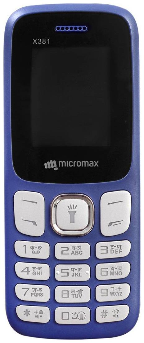 

Micromax X381 Blue