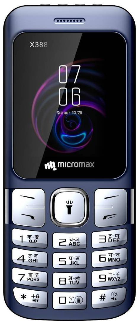 

Micromax X388 Dual Sim Blue