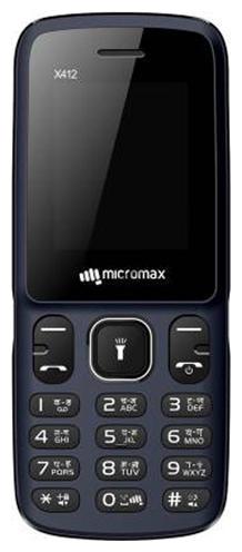 

Micromax X412 Dual Sim Black Blue