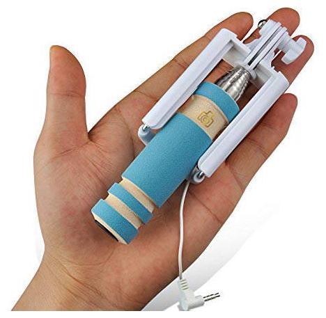 

Mini Selfie Sticks with Aux Cable And for Smartphones