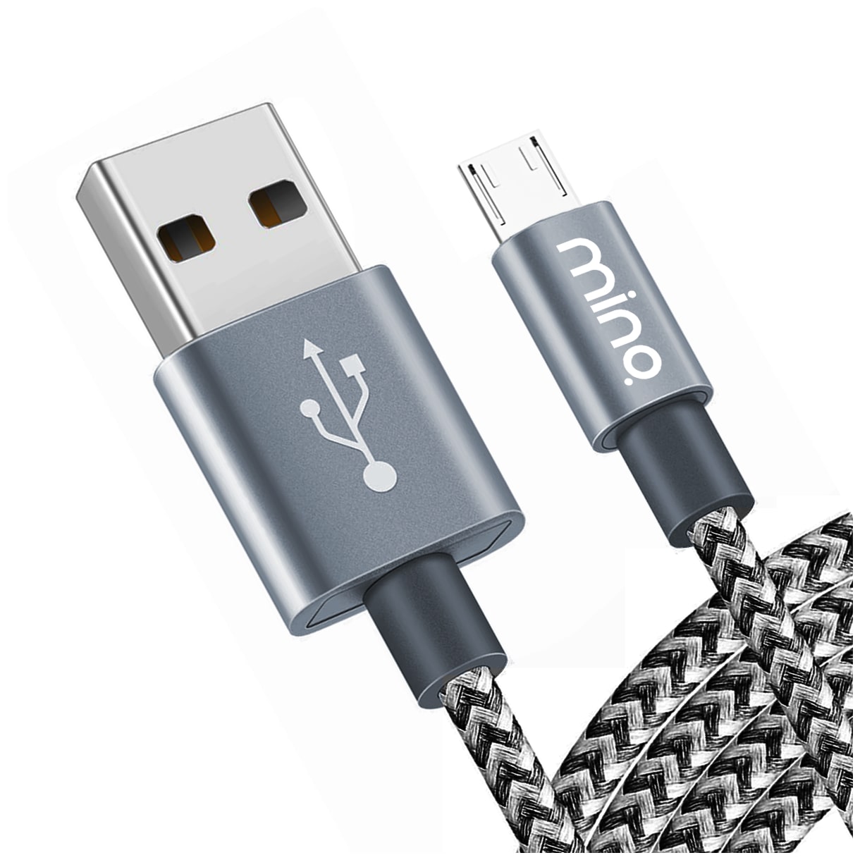 

MINQ Data Charging Micro USB Cable ( 1-1 5m Grey )