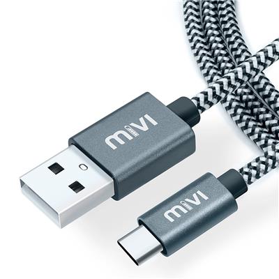 

Mivi TC6B2-BK USB Data Cable For One plus 3 One plus 2 New MacBook Huawei Nexus 6P Xiaomi Mi5 LeEco Le 1s HTC 10 Gone S6 Gionee Marathon M5 Plus LG Nexus 5x (Black)