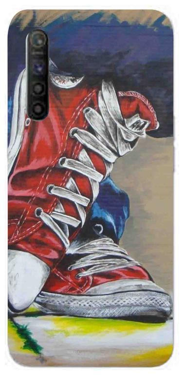 

MJR Printed Soft Back Cover for Realme X2 (Multicolor)