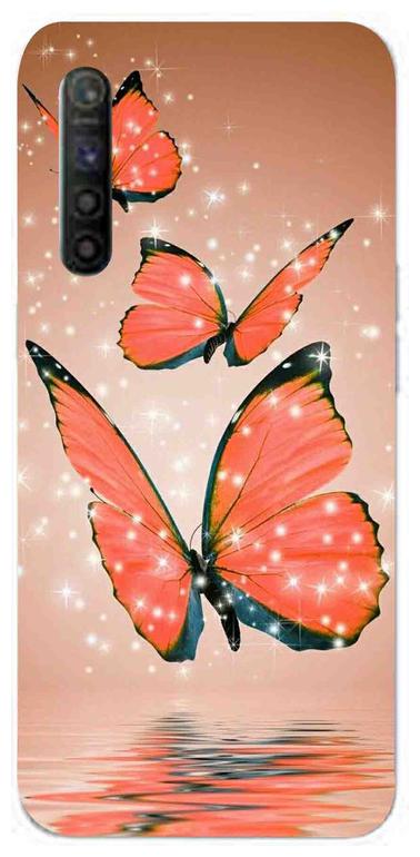 

MJR Printed Soft Back Cover for Realme X2 (Multicolor)