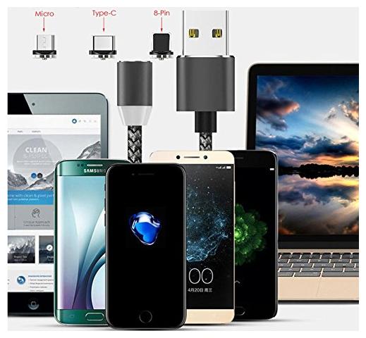 

CHG Magnetic Charging Multi Cable ( 0 2-0 5m Black )