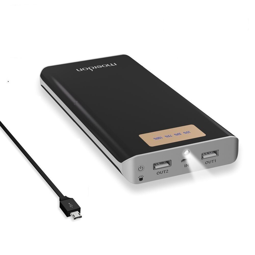 

moerdon MDPBJSN-13 20000 mAh Power Bank - Black