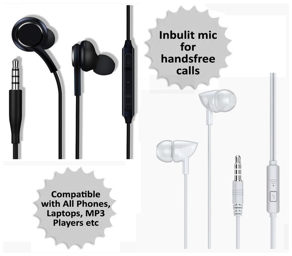 

Monk Tech In-Ear Wired Headphone ( Assorted )