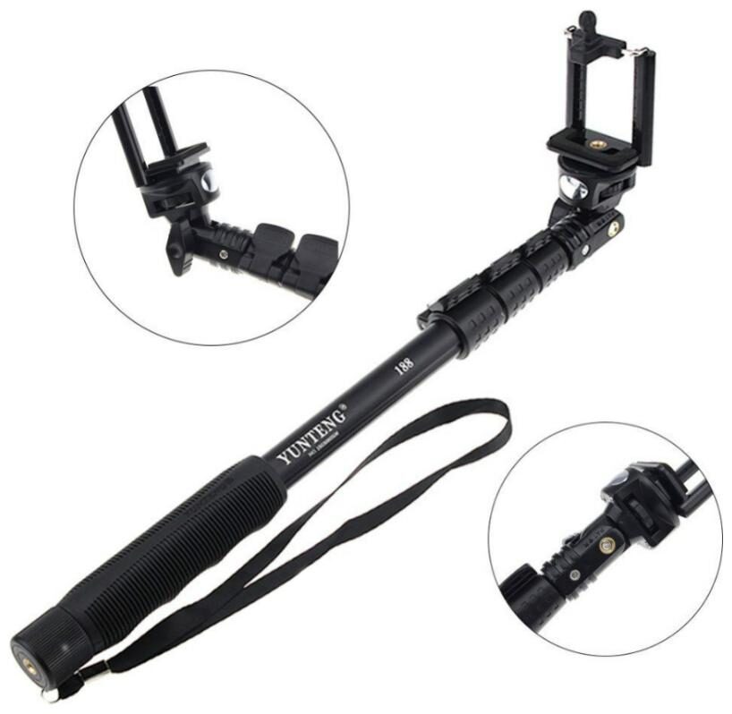 

Monopods Selfie Sticks YT-1288 Professional Monopod Selfie Stick with Bluetooth Shutter) BY CHG