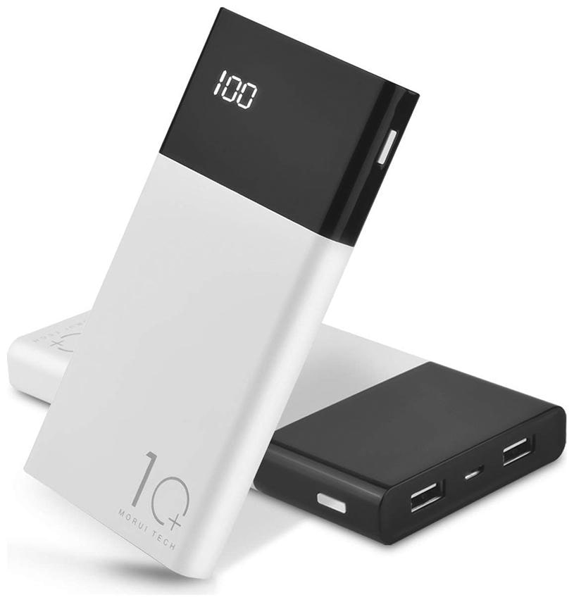 

MORUI Portable 10000mAh Power Bank White