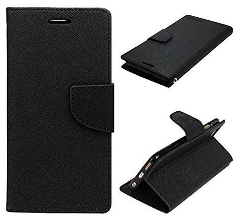 

MPE Leather Flip Cover For OPPO Neo 7 ( Black )