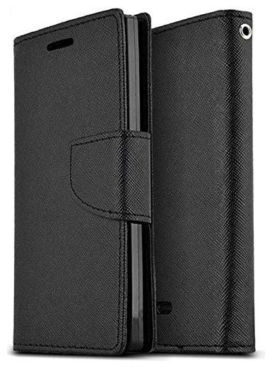 

MPE Leather Flip Cover For Honor 7X ( Black )