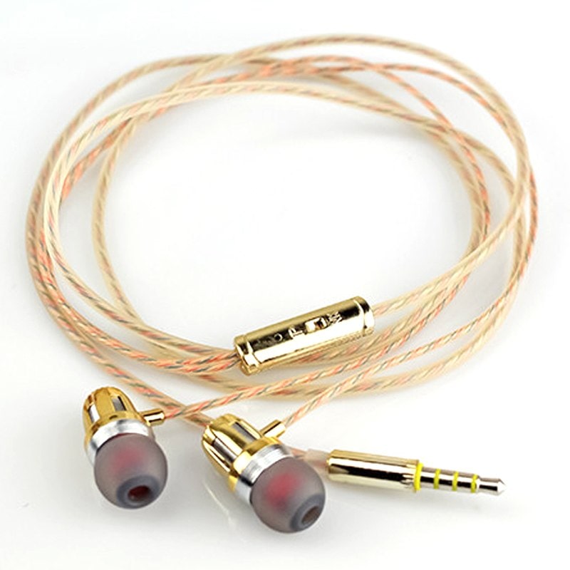 

QUXXA Perfume HF In-Ear Wired Headphone ( Gold )