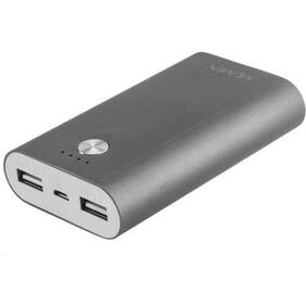 Muven M300-Grey 7800 mAh Power Bank ( Metallic Grey)