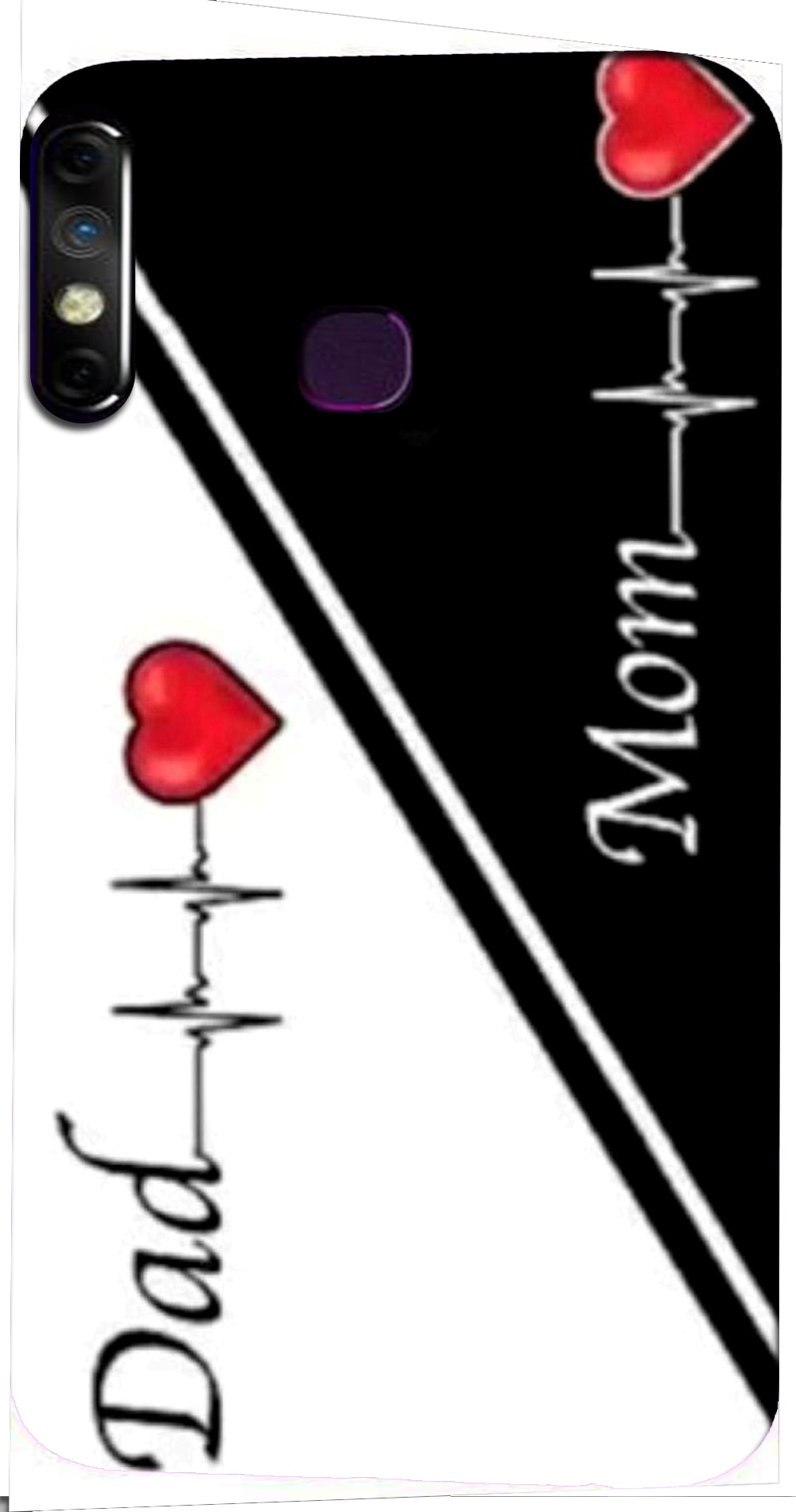 

NCA SALER Back Cover For Infinix Hot 8 Multi Color
