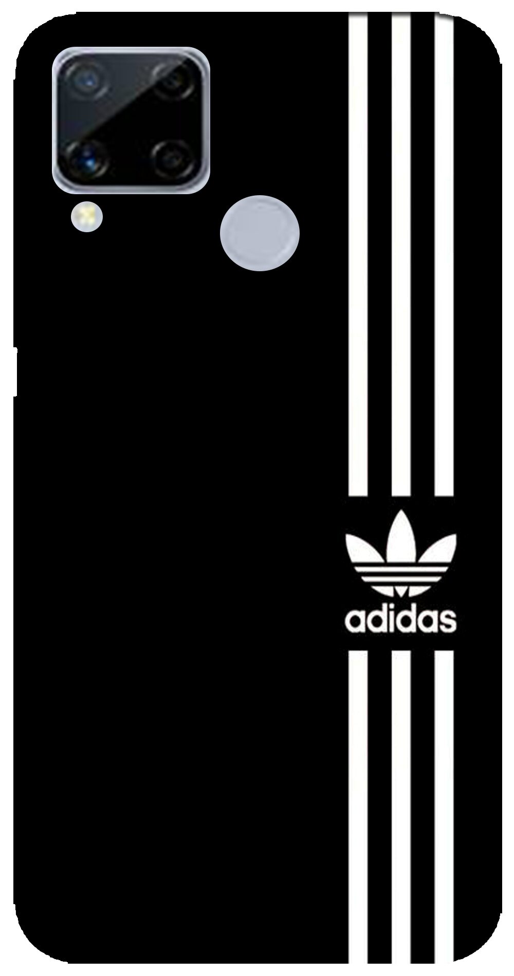 

NCA SALER Back Cover For Realme C15 Multi Color