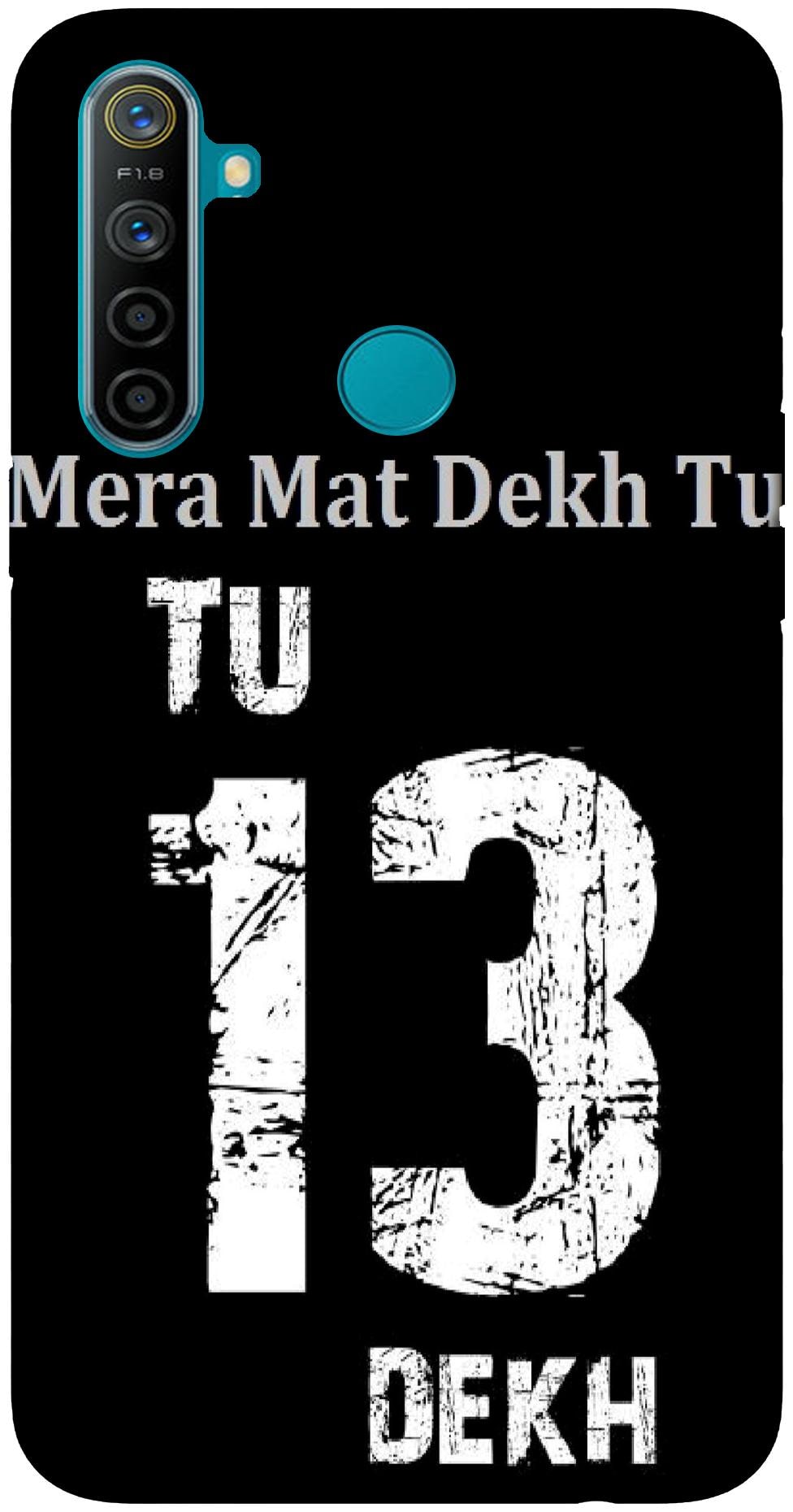 

NCA SALER Back Cover For Realme 5i Black