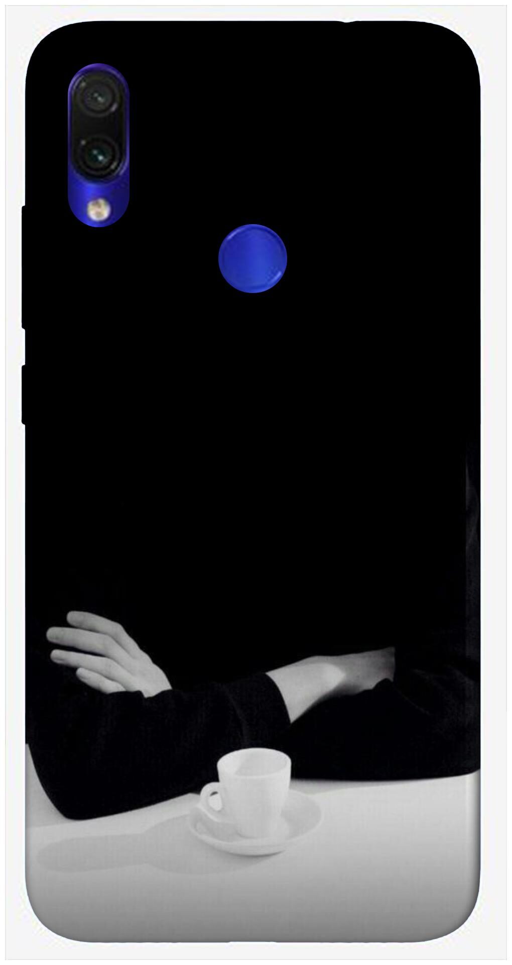 

NCA SALER Silicone Back Cover For Redmi Note 7 Pro ( Black )