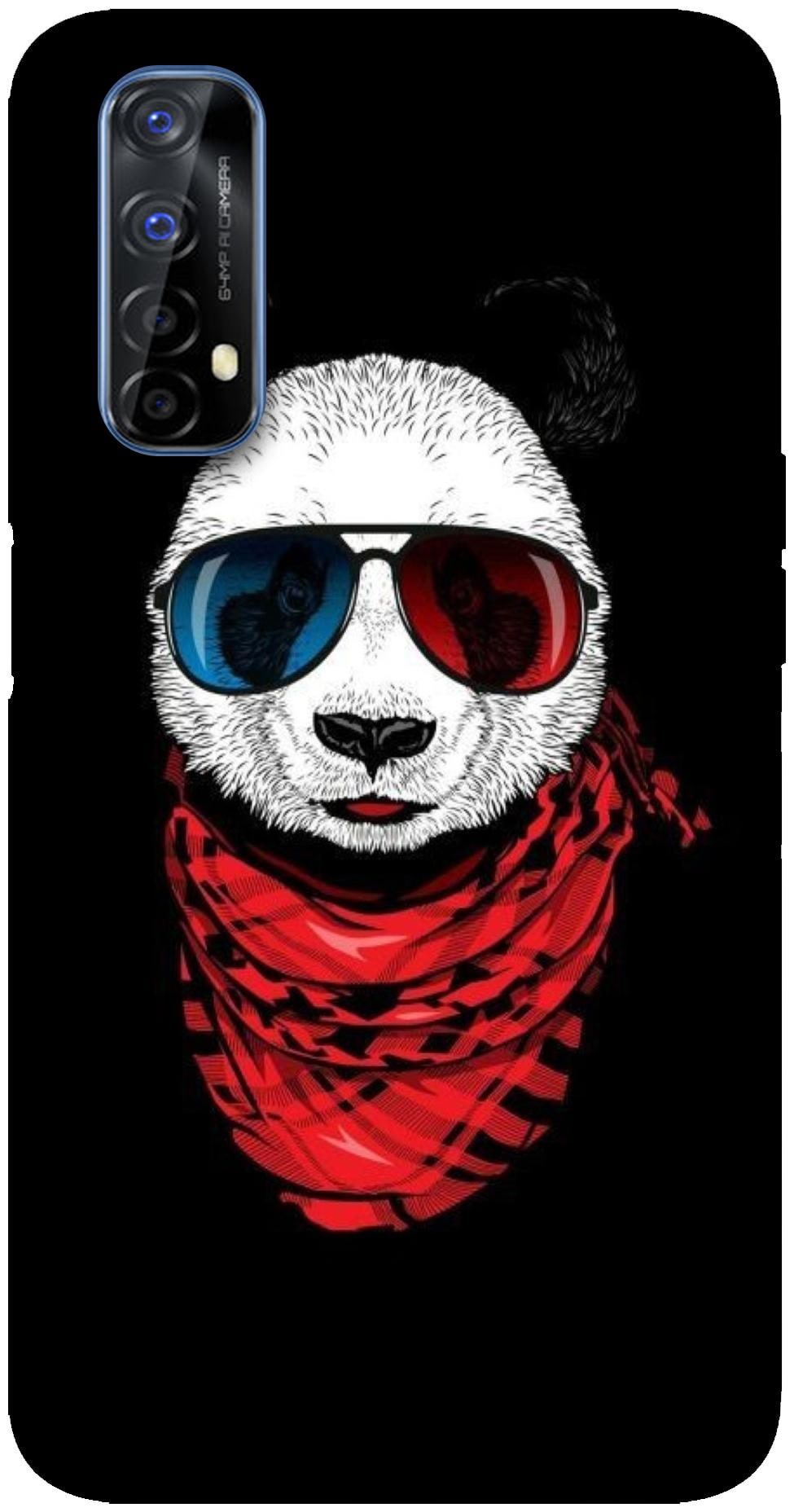 

NCA SALER Buytrend Dashing Panda Designer Back Cover Printed Mobile Back Case And Cover For Realme 7 Narzo 20 Pro