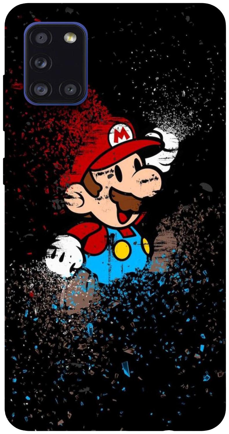 

NCA SALER Mario Cartoon Designer Multicolor Back Cover Printed Mobile Back Case And Cover For Samsung Galaxy A31