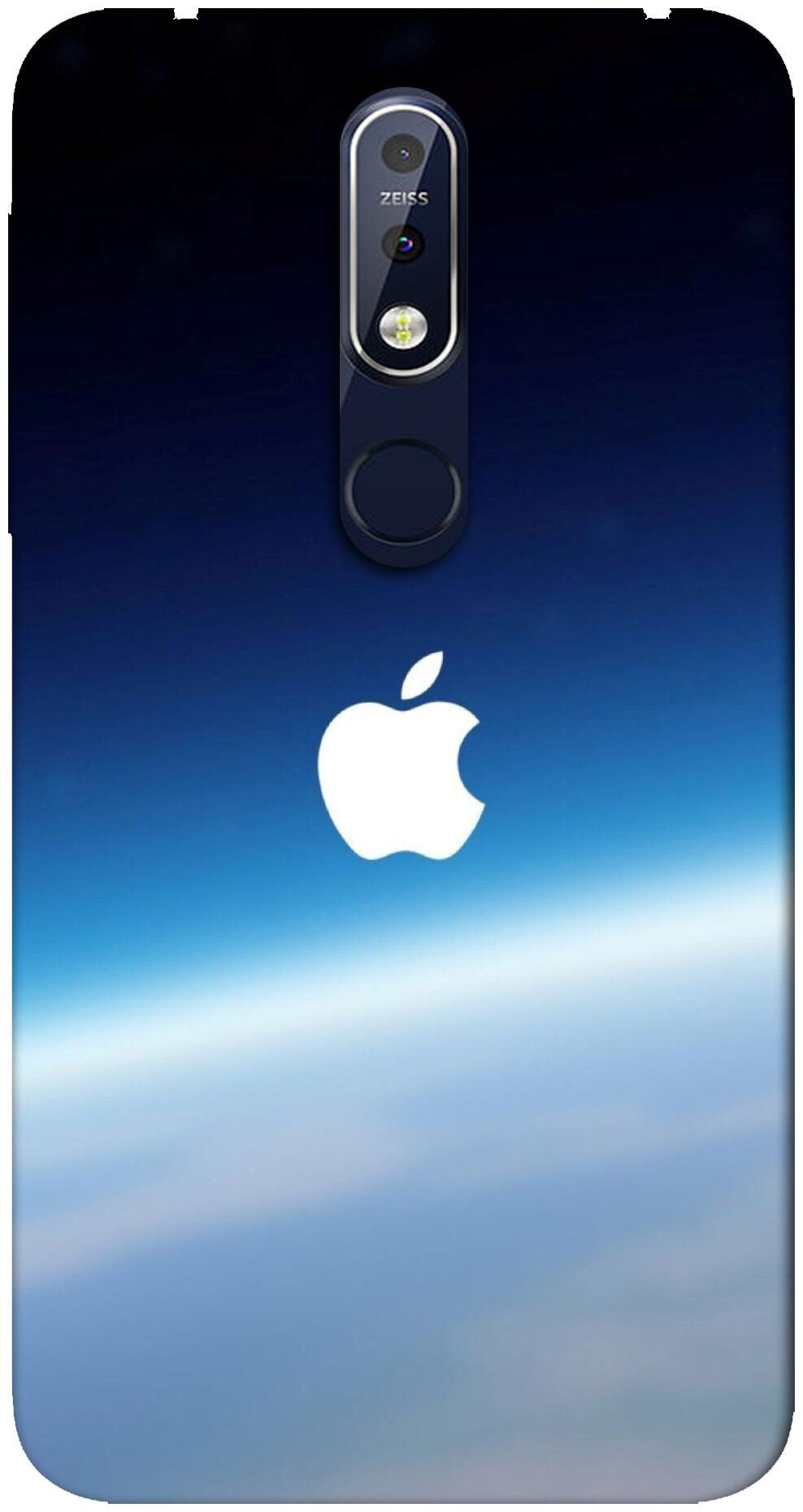 

NCA SALER Silicone Back Cover For Nokia 7 1 ( Blue )
