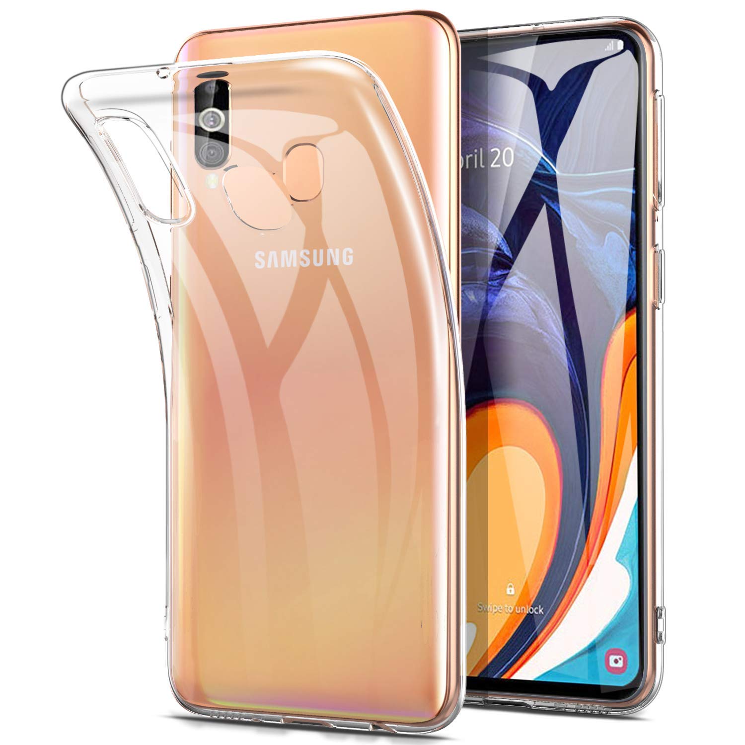 

NCA SALER Silicone Back Cover For Samsung Galaxy M40 ( White )