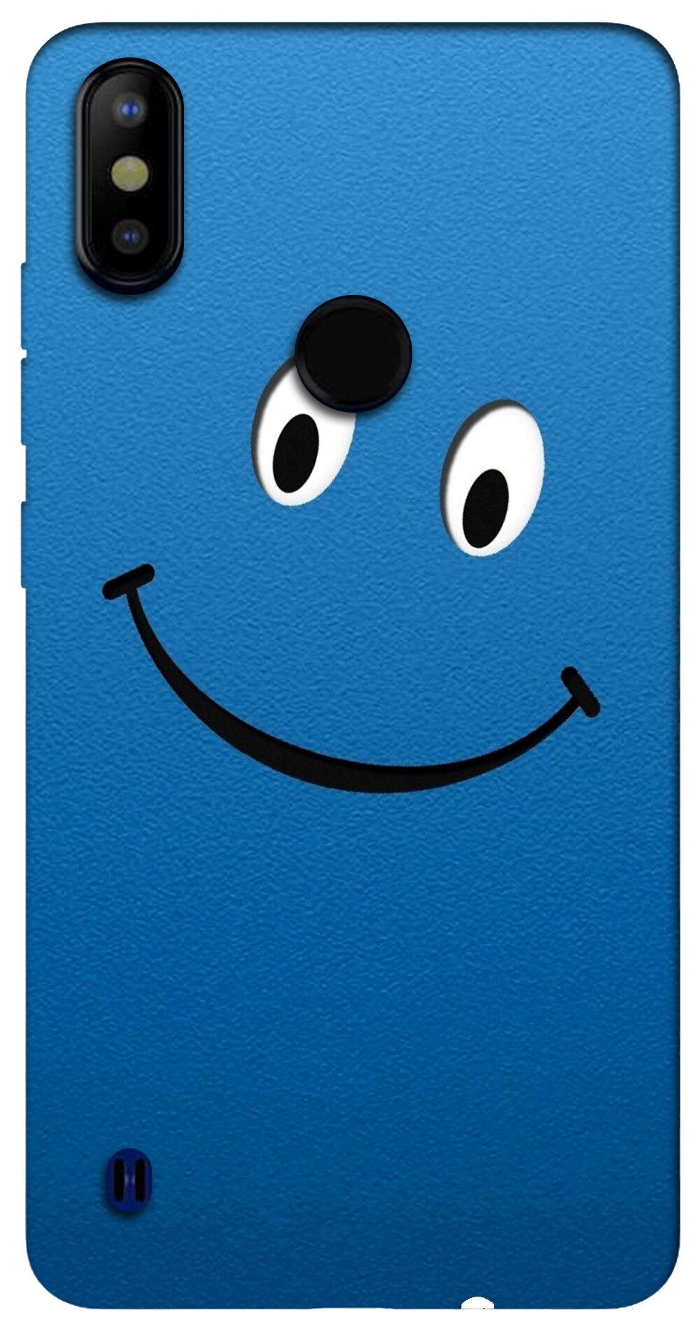 

NCA SALER Smile Designer Back Cover Printed Mobile Back Case And Cover For Tecno Camon I Ace 2x Brown