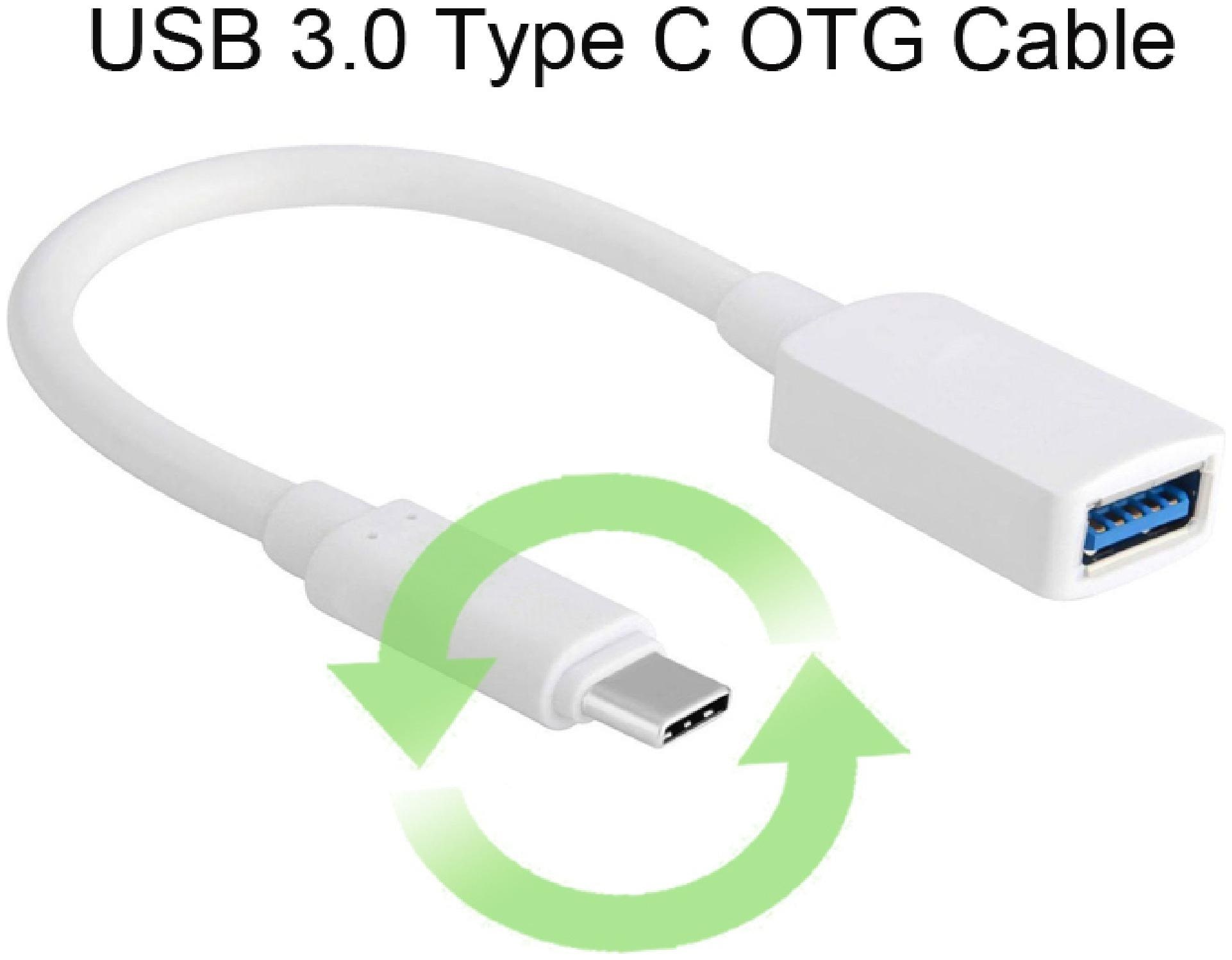 

Neroedge OTG Cable Compatible For Mobiles White