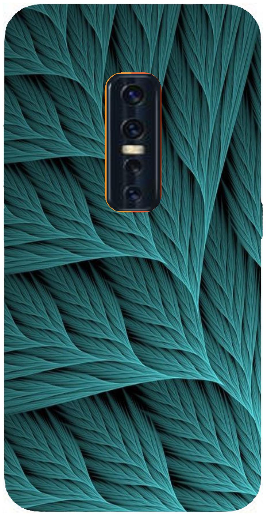 

The Wide Store Silicone Back Cover For Vivo V17 Pro ( Multi )