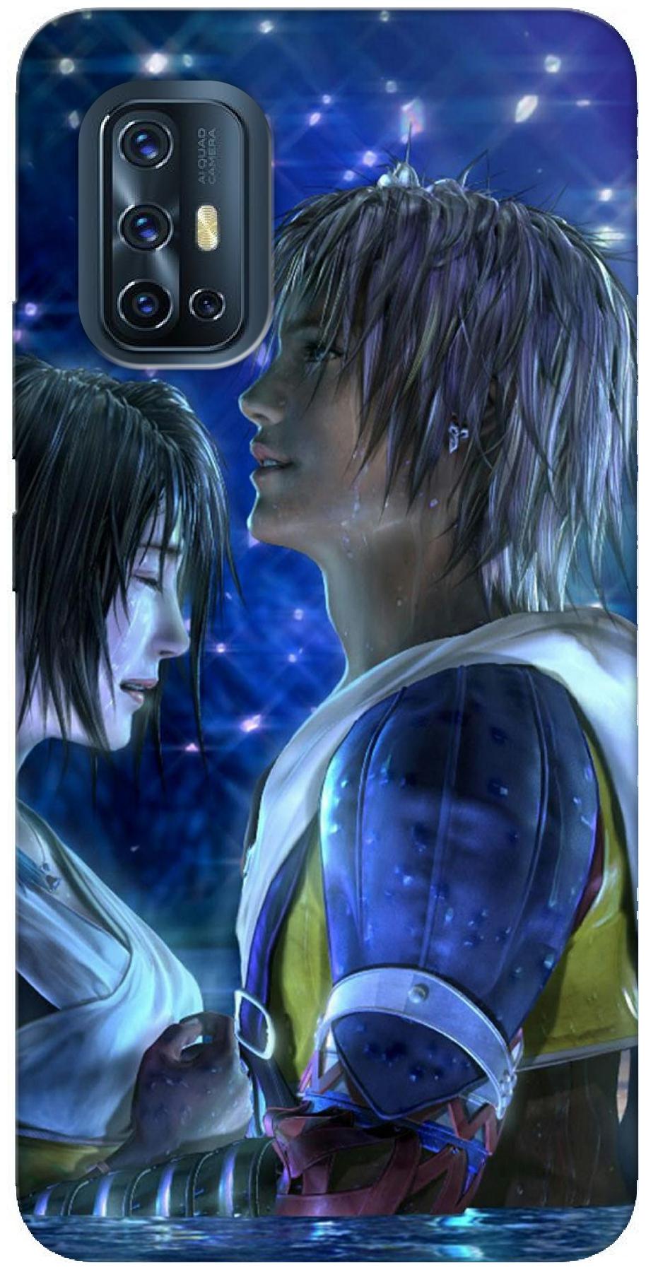 

BIGFAME Silicone Back Cover For Vivo V17 ( Multi )