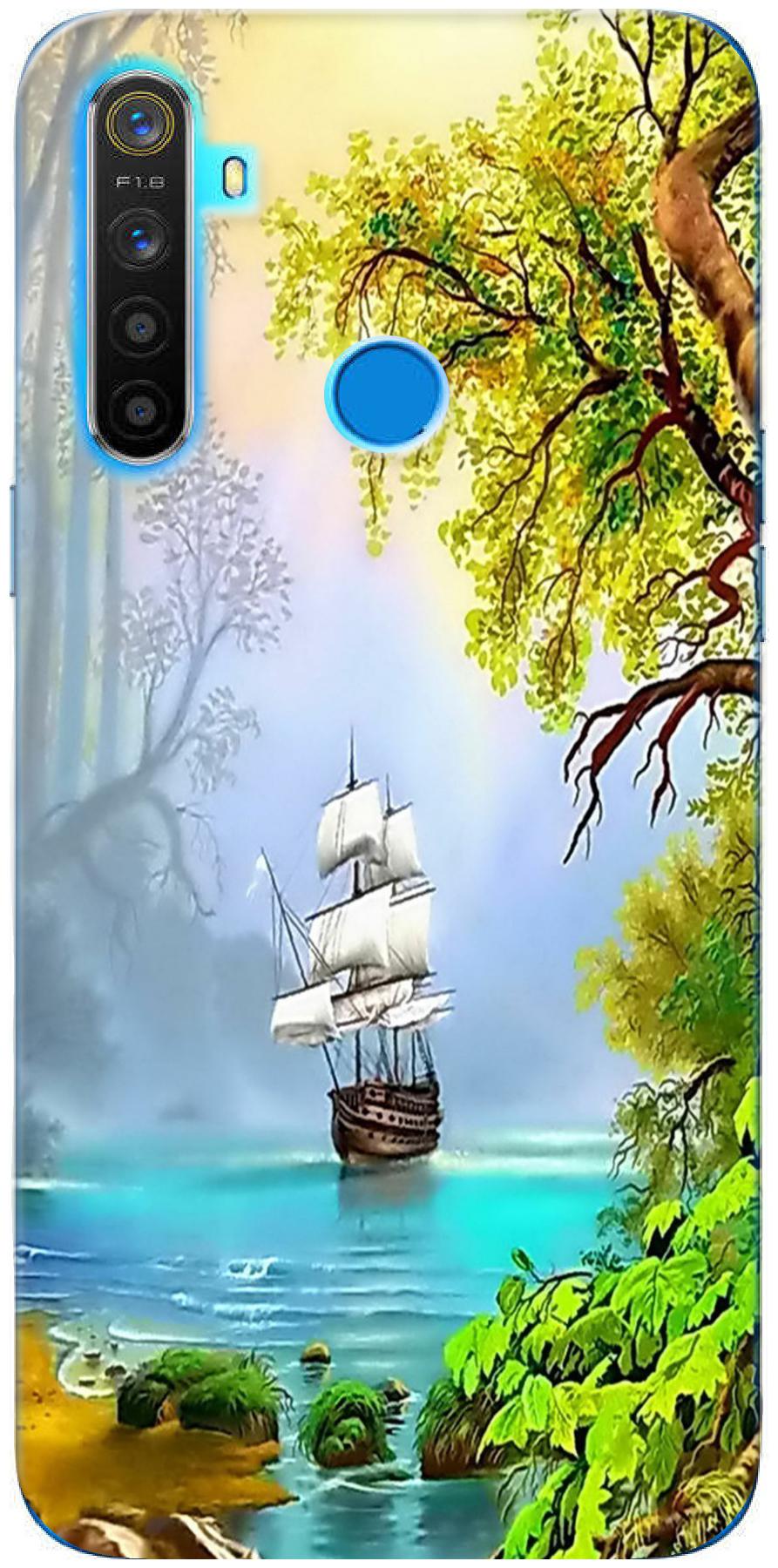 

New Printed Back Cover For Realme 5i