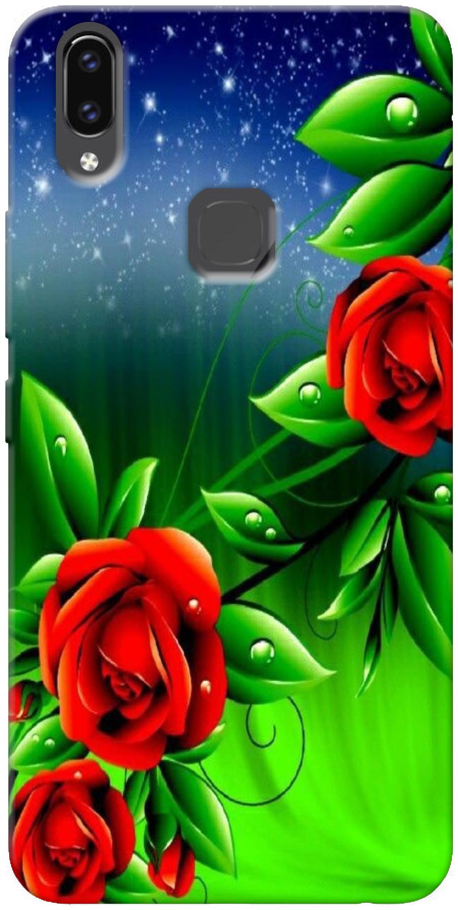 

BIGFAME Silicone Back Cover For Vivo V9 ( Multi )