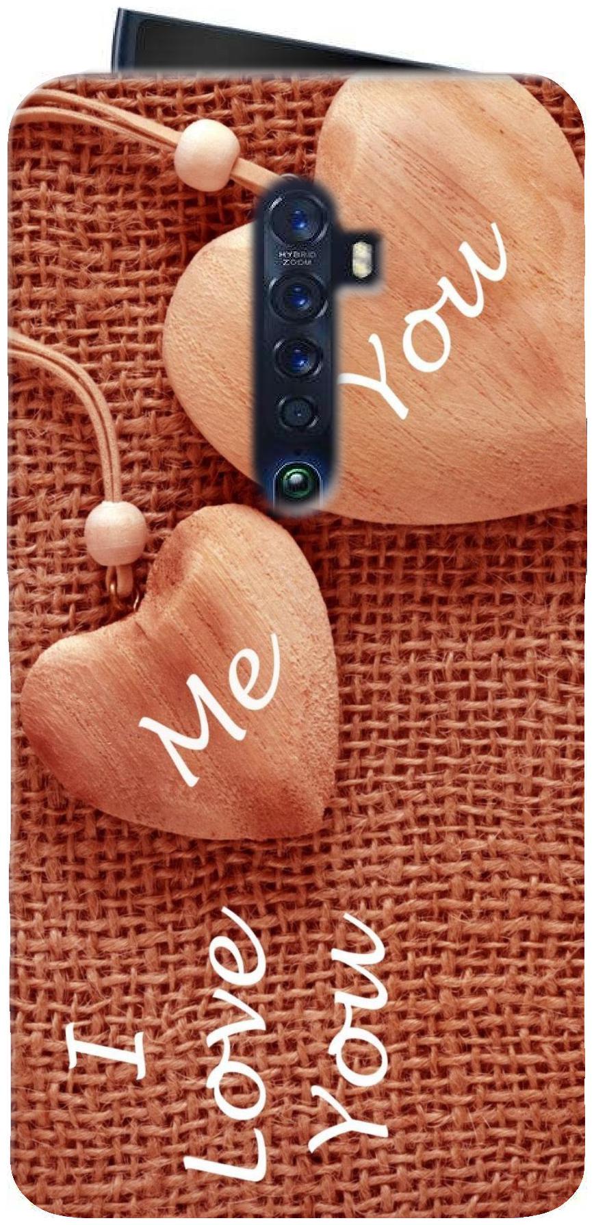 

BIGFAME Silicone Back Cover For Oppo Reno 2 ( Multi )