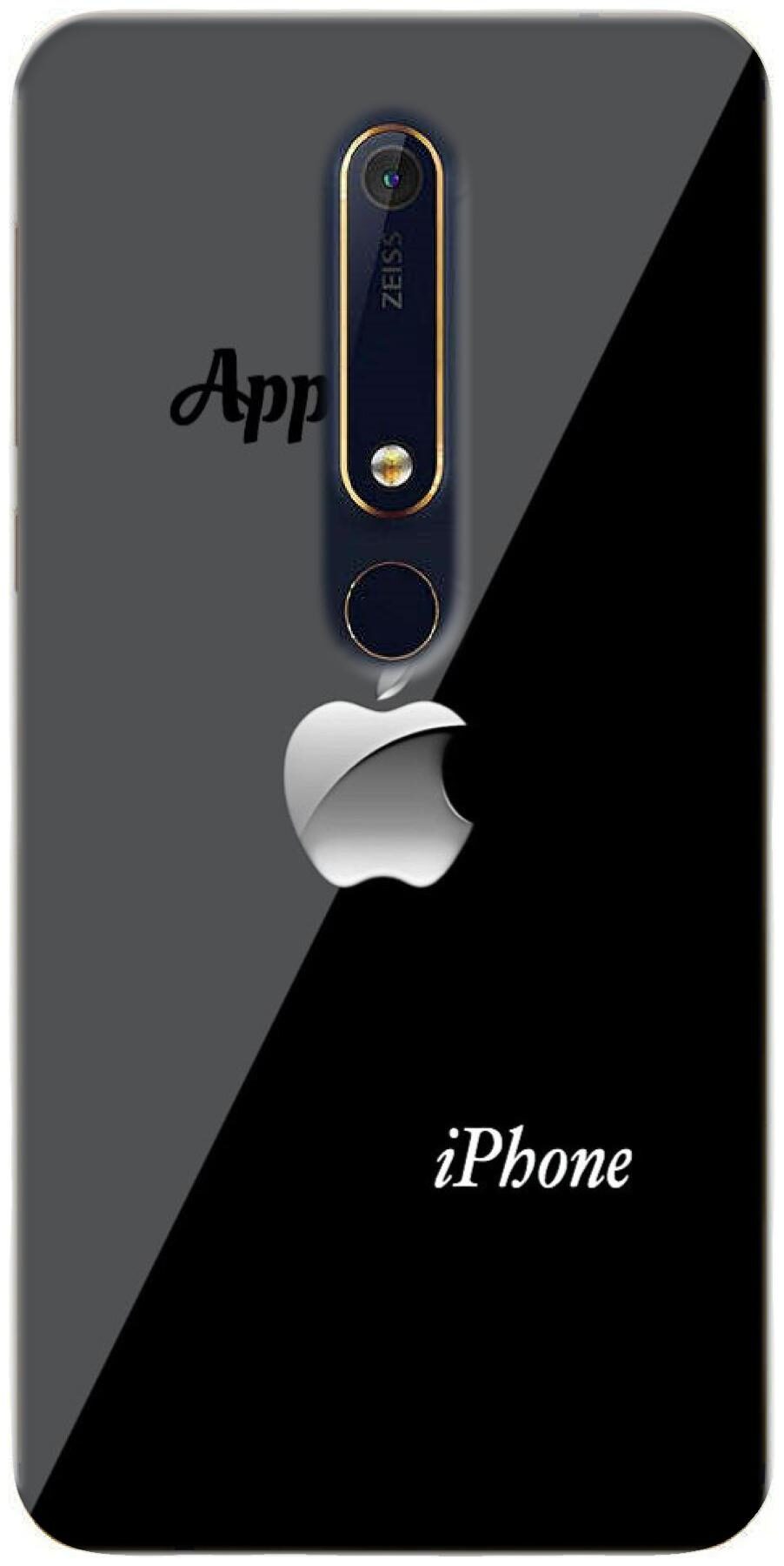 

BIGFAME Silicone Back Cover For Nokia 6 1 ( Multi )