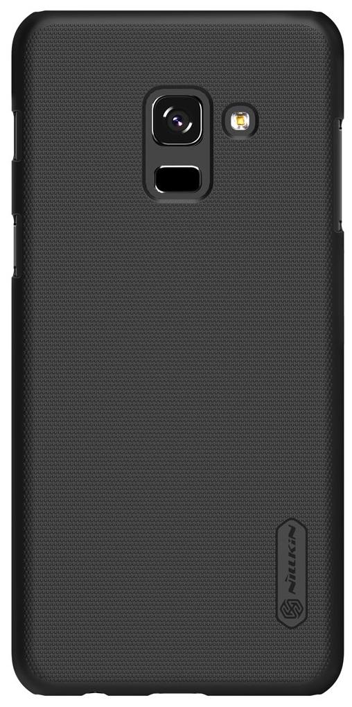 

Nillkin Plastic Back Cover For Samsung Galaxy A8 Plus ( Black )