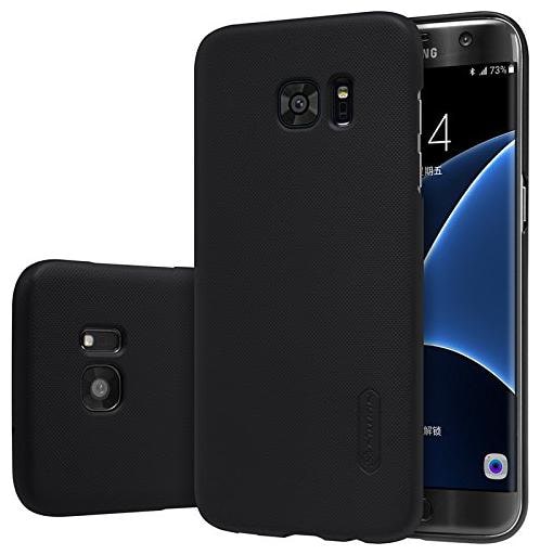 Nillkin Polycarbonate Back Cover For Samsung Galaxy S7 Edge Black by Universe