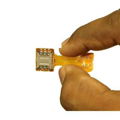 NiyatiFab Hybrid Sim Slot Adapter For 2 Sim And Micro SD Card