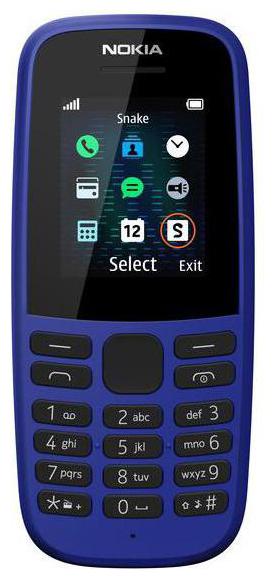 

Nokia 105 Single SIM (Blue)