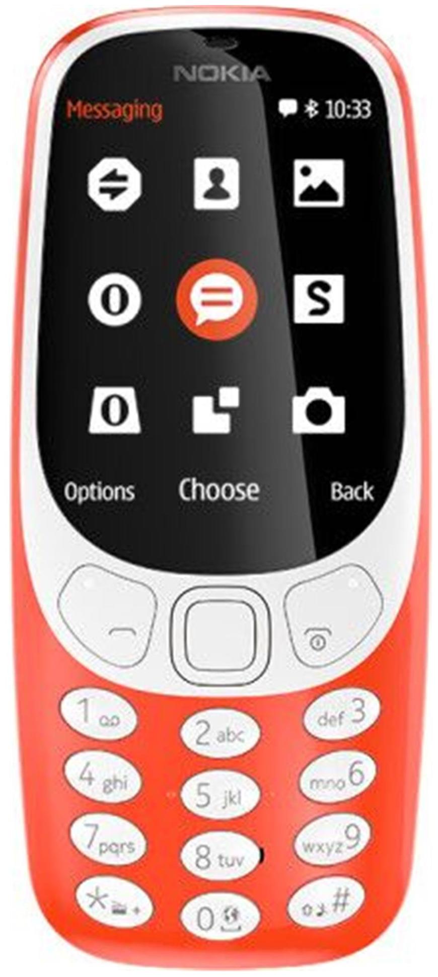 Nokia 3310 Dual SIM- Warm Red (2017)