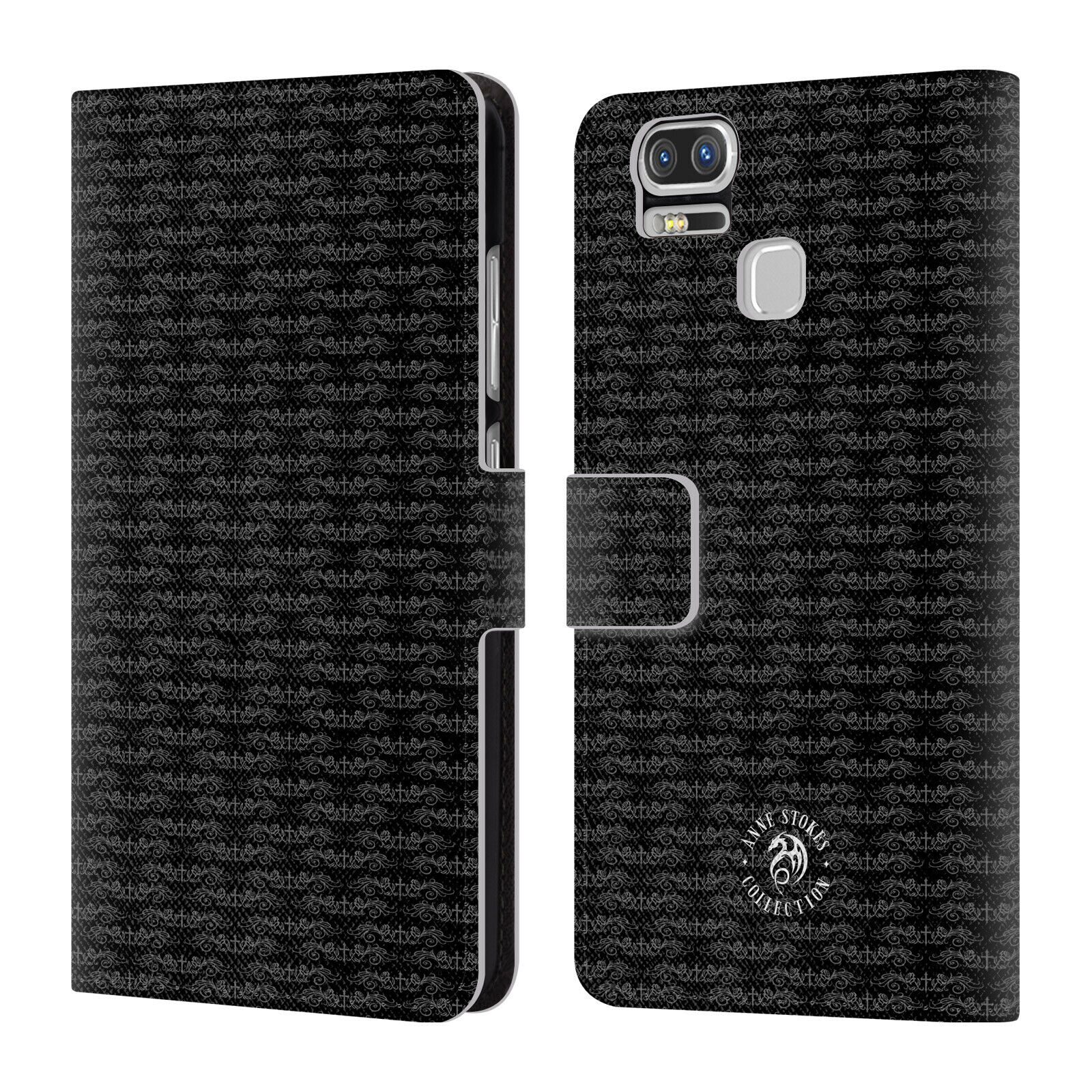 

OFFICIAL ANNE STOKES DARK HEARTS LEATHER BOOK CASE FOR ASUS ZENFONE PHONES