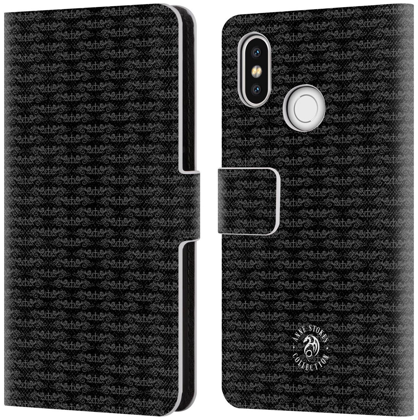 

OFFICIAL ANNE STOKES DARK HEARTS LEATHER BOOK WALLET CASE FOR XIAOMI PHONES