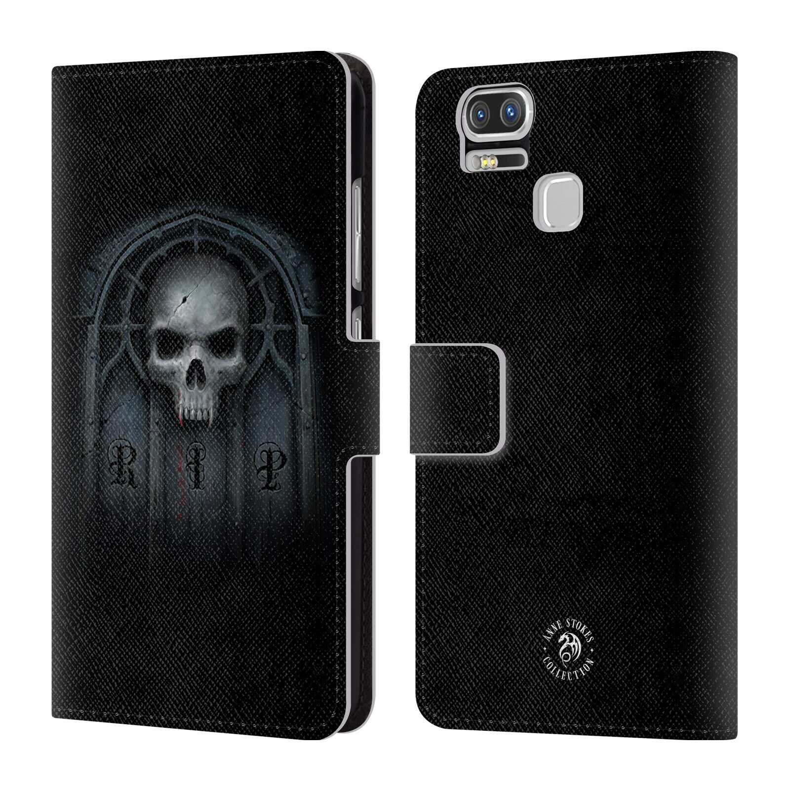 

OFFICIAL ANNE STOKES GOTHIC LEATHER BOOK WALLET CASE FOR ASUS ZENFONE PHONES