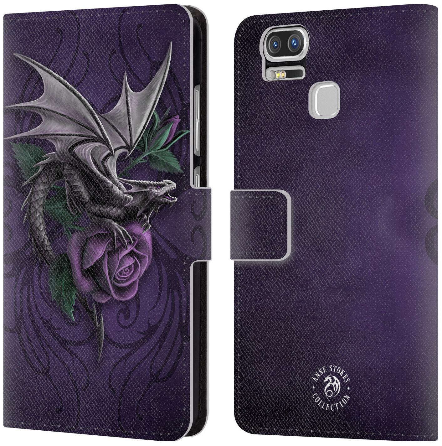 

OFFICIAL ANNE STOKES DRAGONS 3 LEATHER BOOK CASE FOR ASUS ZENFONE PHONES