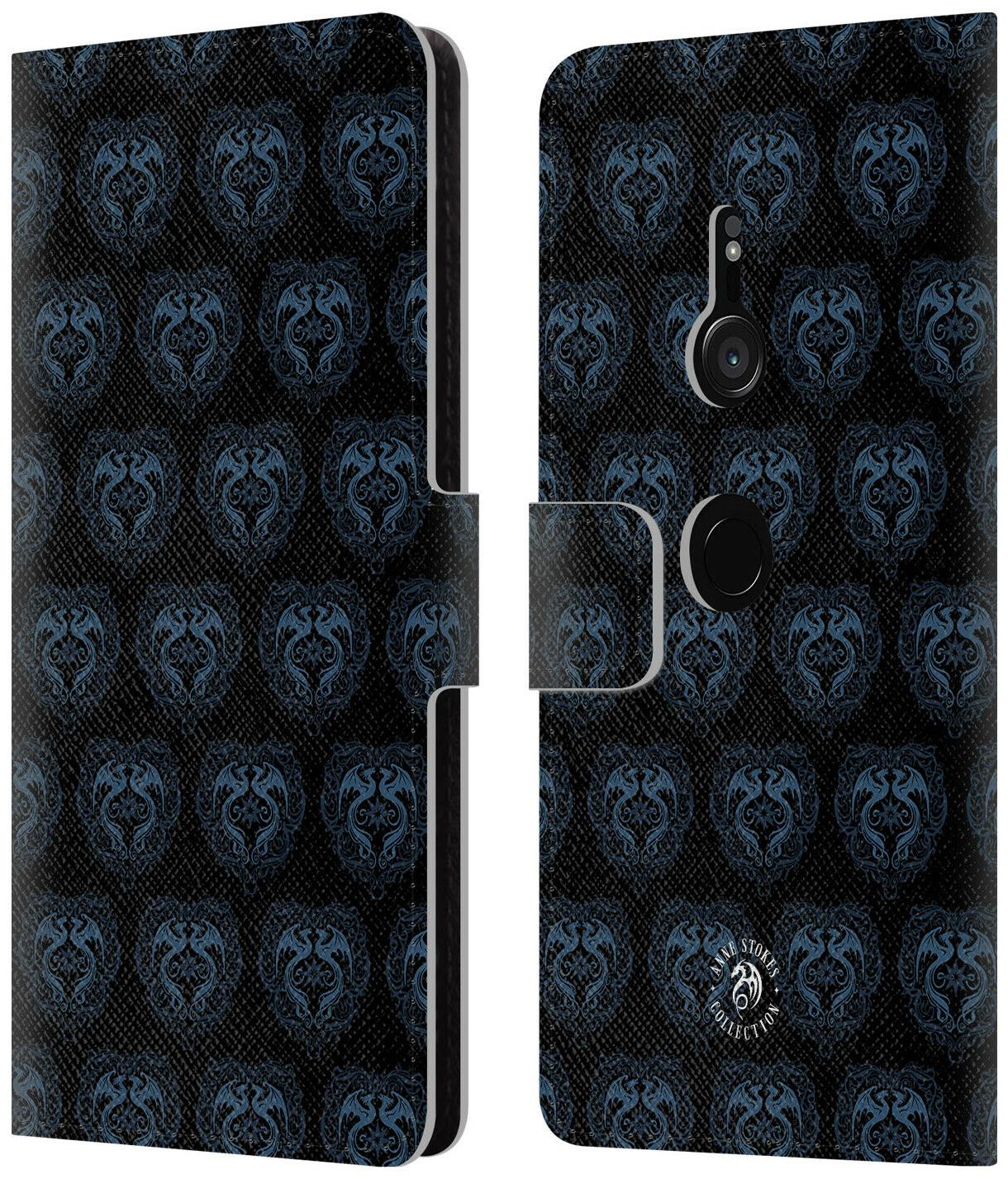 

OFFICIAL ANNE STOKES MOTIF PATTERNS LEATHER BOOK WALLET CASE FOR SONY PHONES 1